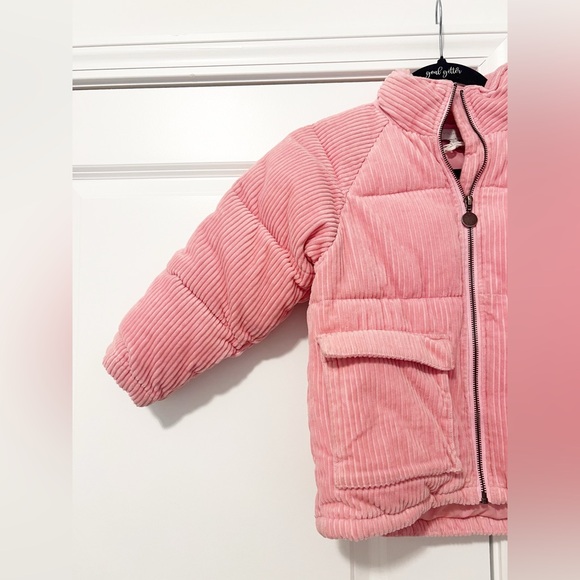 Stella McCartney Kids Corduroy Puffer Coat - Picture 5 of 10